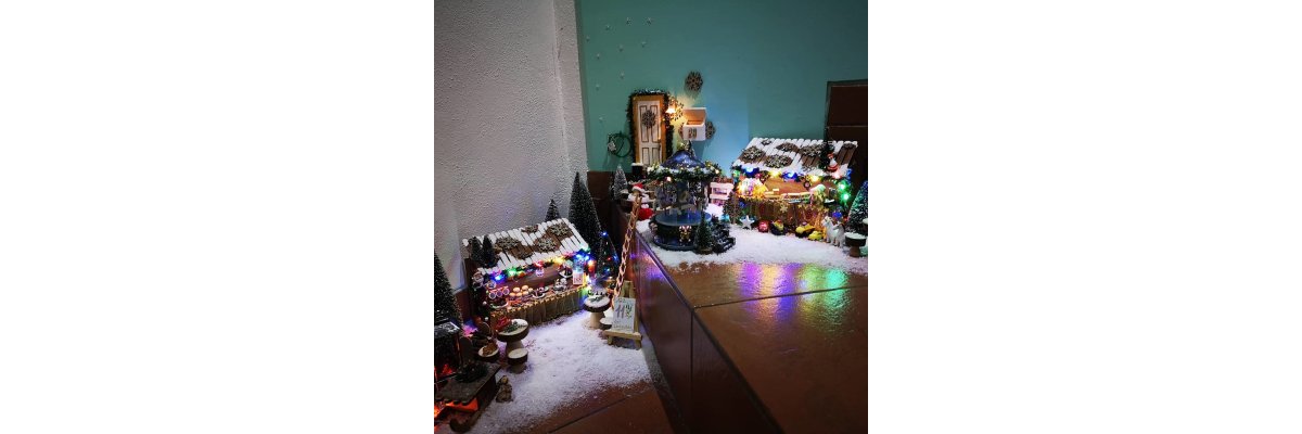 Elfen Weihnachtsmarkt  - Elfentür Feeentür Zaubertür Tür für Elfen Weihnachtself Vorweihnachtszeit
