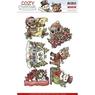 Silikonstempel Clear Stamp Yvonne creations Cozy Christmas