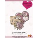 Silikonstempel Clear Stamp Yvonne creations Love...