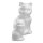 Styropor-Katze sitzend Katze Kater Stubentieger 13 cm