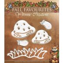 Yvonne Creations Fall Favourites - Toadstool Herbst Pilz...