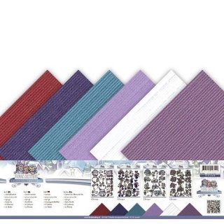 Linnenpakket Scrap Yvonne Creations Basic Colour 250 gsm Papier 12x12&quot; 