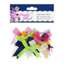 Schleife Band simply floral ribbon bows 12 St. Kartenschmuck
