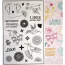 Silikonstempel Stempel CLEAR STAMPS Ministempel Kolibri...