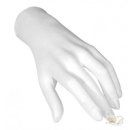 Styropor-Hand, weiblich, 21 cm Hand linke Frauenhand...