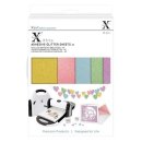 Xtra A5 Adhesive Glitter Sheets (10 St&uuml;ck) Pastels...