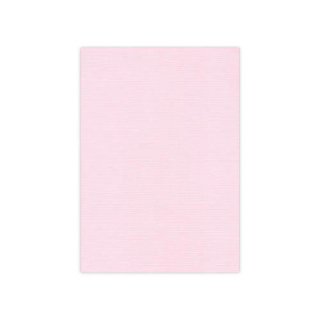 A5 Papierset  Leinen Karton rosa Basic Paper 10 Bogen Leinenstruktur Papier