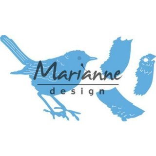Creatables Marianne DesignTinys Rotkehlchen LR0548 Vogel 