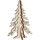 Holz Weihnahtsbaum 3D Modell Baum 2teilig Holz Tannenbaum...