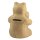Pappmaché Spardose Nielpferd Baby Hippo, sitzend, 10x9x14,5 cm