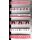 Ribbon 6x1 Meter Band Zierband mit Aufdruck  10mm breit rosa wei&szlig; mit Reh 