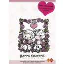 Silikonstempel Clear Stamp Yvonne creations Happy Couple...