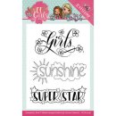 Silikonstempel Clear Stamp Yvonne creations sweet girls...