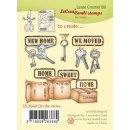 Silikonstempel Stempel CLEAR STAMPS Leane Creatief New...