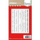 Studio Light Clearstempel A6 Weihnachtsränder Nr 154...