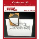 Crealies Cardzz Box in a card Schachtel Box Giftcard...