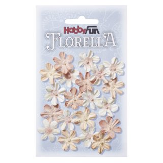 Deko Minigarten Puppenhaus Streudeko 006 Florella Blüten aus Maulbeerpapier apri
