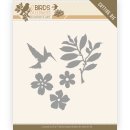 Jeanines Art Stazschablone Birds & Flowers foliage...