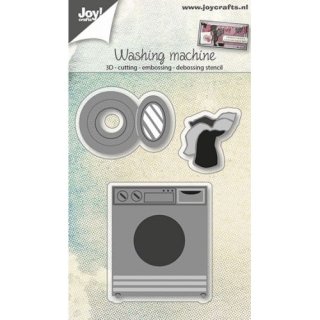 Joy! Crafts cutting stencil Washing Machine Waschnmaschine Wäsche waschen