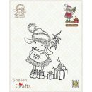 Nellie‘s Choice Clear stamps Little Lammy happy...