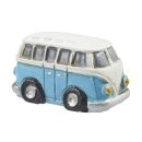 Polyresin 1 Bus 3cm Auto Kultauto blau wei&szlig;...