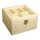 Deko Holz Kiste Kasten  Holzbox 3D Box 16x16 mit Acrylfolien Einsatz (Glas) 