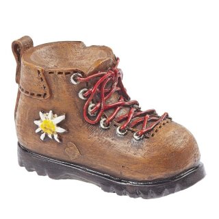 Polyresin Streudeko Deko Miniatur Minigarten Figur ca 4cm  Wanderschuh Schuh