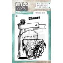 Silikonstempel Clear Stamps Coosa crafts Tasting Beer...