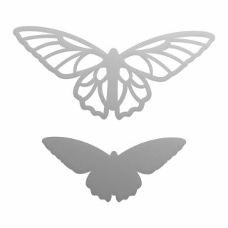 Stanzschablone für Stanzmaschine mini Dies Secret Butterfly Schmetterling