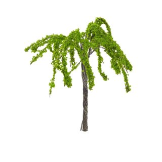1 Trauerweide Weide Miniatur Baum für Minigarten Balkonmöbel Puppenhaus Deko