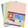 8 Bogen 21x29,7 cm Papier Kartonpapier Stark 250g/m² 4 pastell farben docrafts