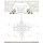 Amy Design Brocante Christmas Collection Chandelier