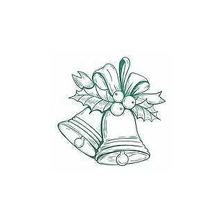 Clear Stamps Silikonstempel Stempel Couture creations Weihnachtsglocken Glocken