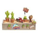 Garten Miniatur Deko Minigarten Puppenhaus Diorama 3D Kaktus I Säulenkatus