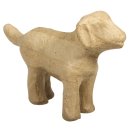 Pappmaché-Hund Hund stehend 14,5x4x9 cm...
