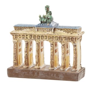 Polyresin Streudeko Deko Miniatur Minigarten Bauwerk Berlin Brandenburger Tor