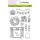 Silikonstempel Clear Stamps Craft Emotions X-mas decoration II Kamin Feuer Kranz