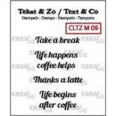 Silikonstempel Clear Stamps Crealies Bits & Pieces...