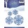 Stanzschablone f Stanzmaschine Precious Marieke Winter Wonderland Snowflakes