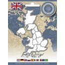 Amy Design Landkarte Karte Weltkarte Auszug England...