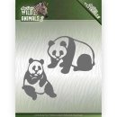Amy Design Stanzschablone Wild Animals Panda Bear...