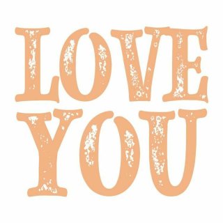 Clear Stamps Silikonstempel Stempel Couture creations Love You Ministempel