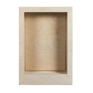 Holz Bausatz 3D Basisrahmen für das Gestalten von Motivrahmen
