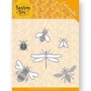 Jeanines Art Stazschablone Buzzing Bees Set of Bugs...