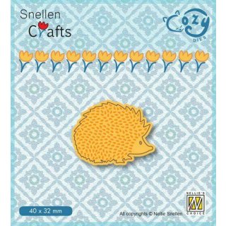 Nellie Snellen Stanzschablone für Stanzmaschine Igel