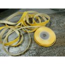 Ribbon 5 Meter Band gelb Samtband 10mm breit knallgelb sonnengelb