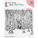 Silikonstempel Clear Stamp Nellies Choice idyllic floral...