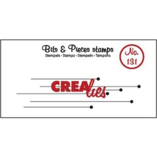 Silikonstempel Clear Stamps Crealies Bits & Pieces Hängender Kreis