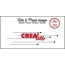 Silikonstempel Clear Stamps Crealies Bits & Pieces...