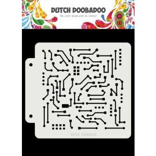 Stencil Dutch Boodaboo Dutch Mask Art stencil Motherboard Platine Elektronik